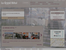 Tablet Screenshot of le-grand-hotel.com